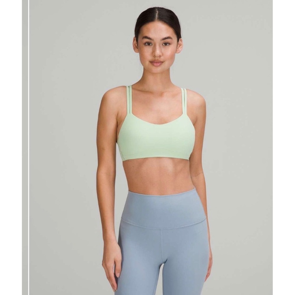 Lululemon Like a Cloud Bra Light Support BC Cup Green Size 2
